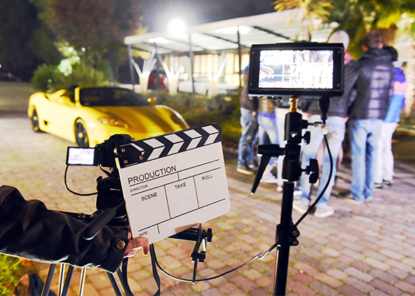 自動車撮影コーディネート